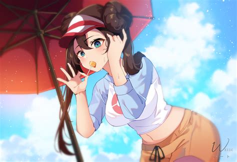 Misty from Pokemon Source:https://pixiv.net/en/artworks  .